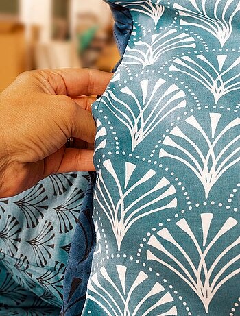 Parure de lit imprimé - 2 personnes