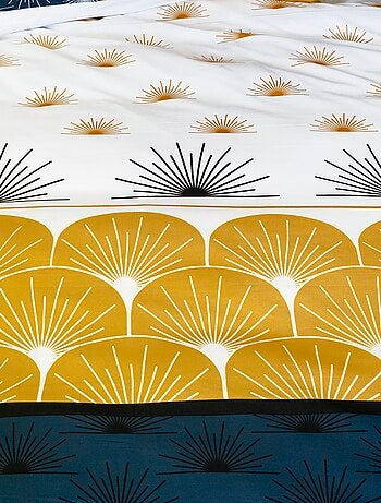 Parure de lit imprimé - 2 personnes