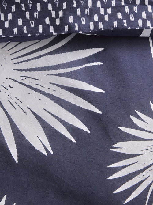 Parure de lit imprimé fantaisie - 2 personnes - Kiabi