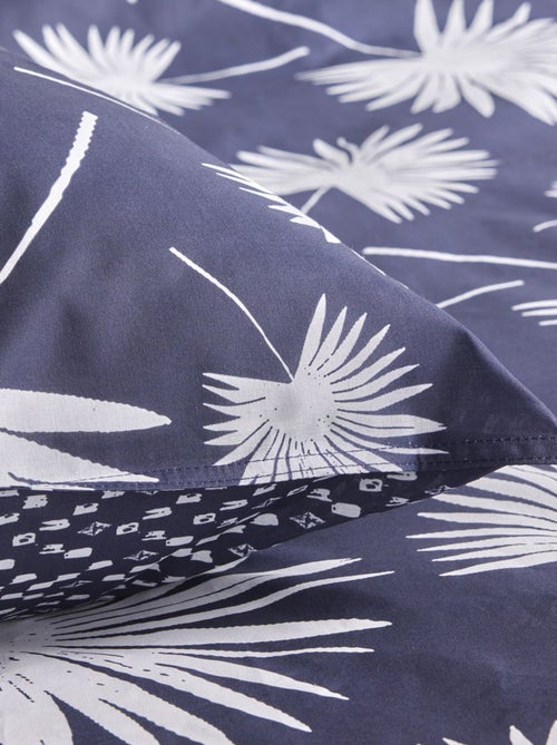 Parure de lit imprimé fantaisie - 2 personnes - Kiabi