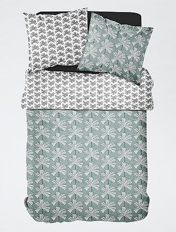 Parure de lit imprimé fantaisie - 2 personnes
