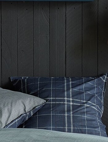 Parure de lit imprimé Tartan - 2 personnes