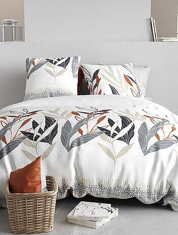 Parure de lit imprimée - 2 personnes