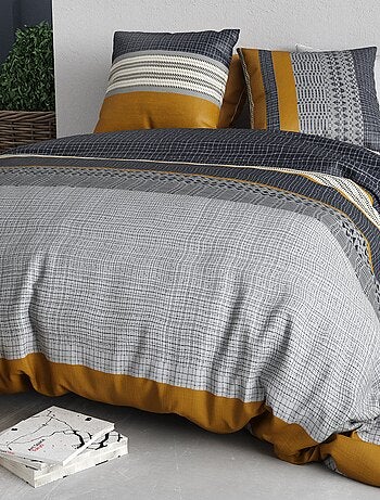 Parure de lit imprimée - 2 personnes