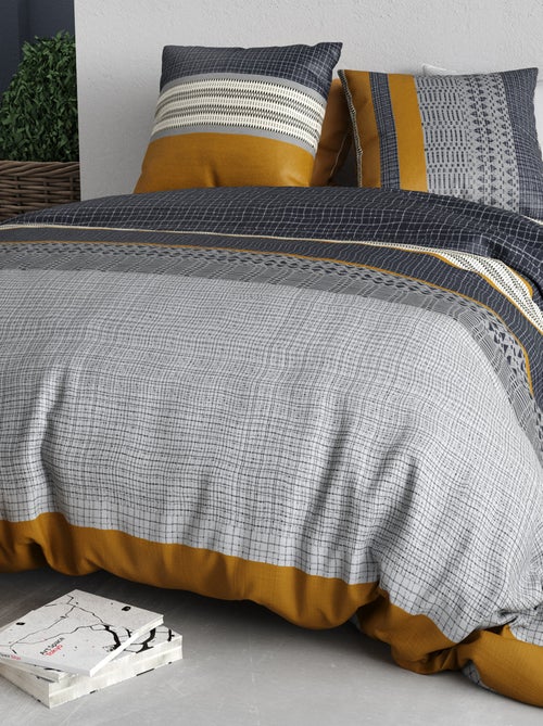 Parure de lit imprimée - 2 personnes - Kiabi