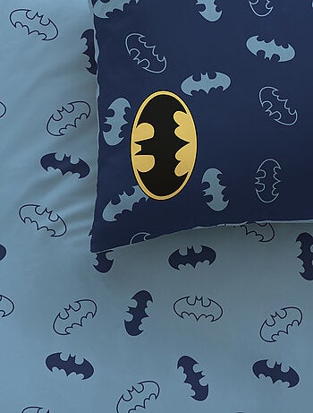 Parure de lit imprimée 100% coton, batman iconic