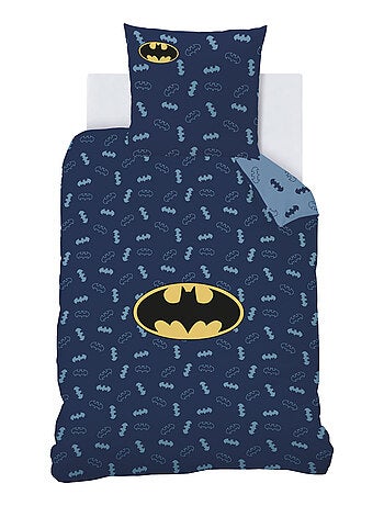 Parure de lit imprimée 100% coton, batman iconic