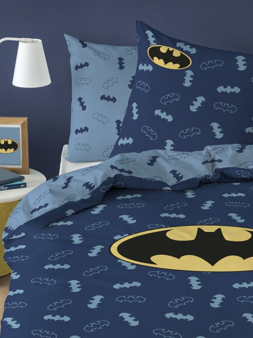 Parure de lit imprimée 100% coton, batman iconic - Kiabi