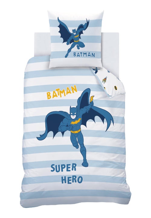 Parure de lit imprimée 100% coton, batman team - Kiabi