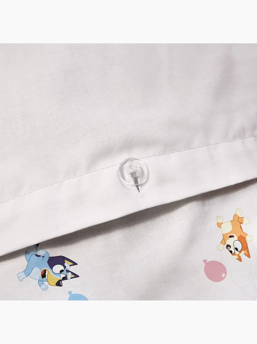 Parure de lit imprimée 100% coton, bluey party - Kiabi