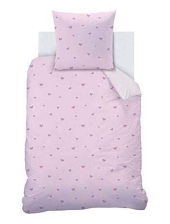 Parure de lit imprimée 100% coton, disney home stitch cupidon