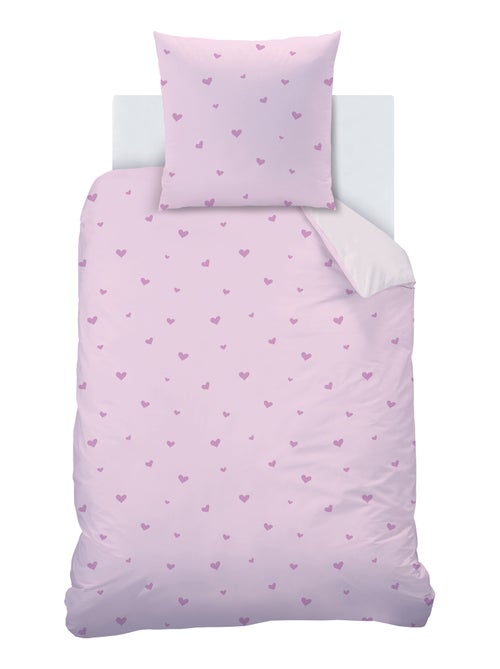 Parure de lit imprimée 100% coton, disney home stitch cupidon - Kiabi
