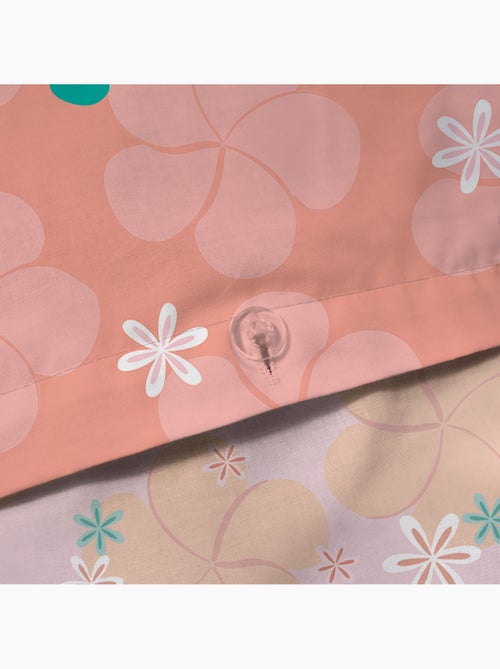 Parure de lit imprimée 100% coton, disney home vaiana fleur - Kiabi Parure de lit imprimée 100% coton, disney home vaiana fleur - Kiabi