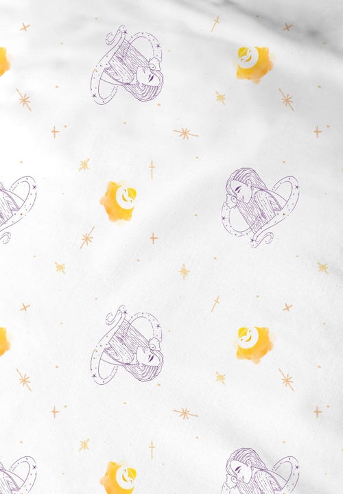 Parure de lit imprimée 100% coton, disney wish asha - Kiabi