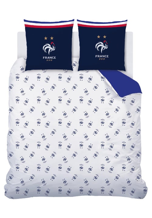 Parure de lit imprimée 100% coton, fff drapeau - Kiabi Parure de lit imprimée 100% coton, fff drapeau - Kiabi
