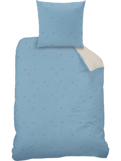 Parure de lit imprimée 100% coton, galaxy - Kiabi