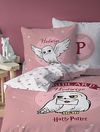 Parure de lit imprimée 100% coton, harry potter fly