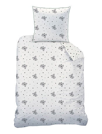 Parure de lit imprimée 100% coton, koalas