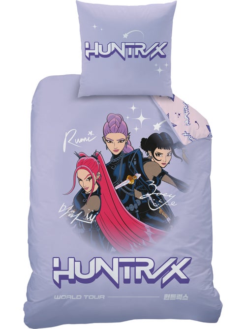 Parure de lit imprimée 100% coton, kpop demon hunters slaypop - Kiabi