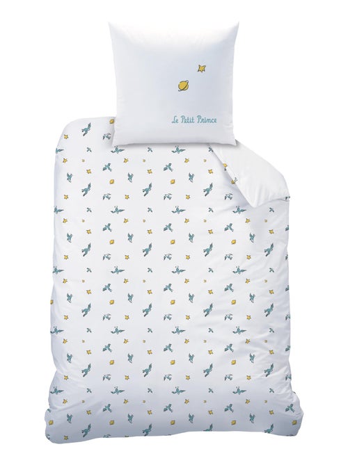 Parure de lit imprimée 100% coton, le petit prince birds - Kiabi Parure de lit imprimée 100% coton, le petit prince birds - Kiabi