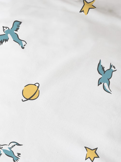 Parure de lit imprimée 100% coton, le petit prince birds - Kiabi Parure de lit imprimée 100% coton, le petit prince birds - Kiabi