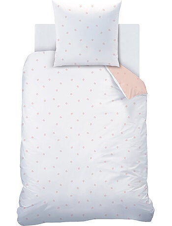 Parure de lit imprimée 100% coton, nuages