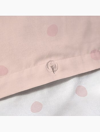 Parure de lit imprimée 100% coton, nuages