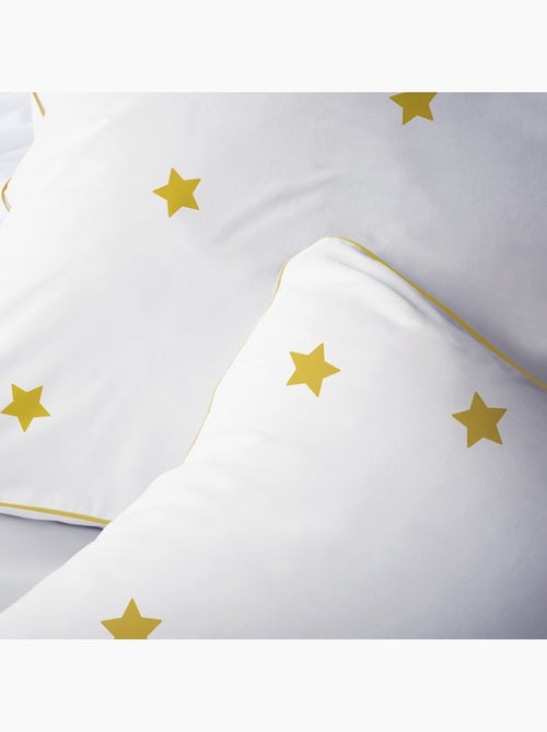 Parure de lit imprimée 100% coton, nuit etoilée - Kiabi Parure de lit imprimée 100% coton, nuit etoilée - Kiabi