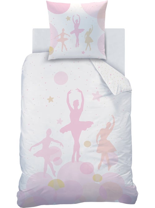 Parure de lit imprimée 100% coton, opéra - Kiabi