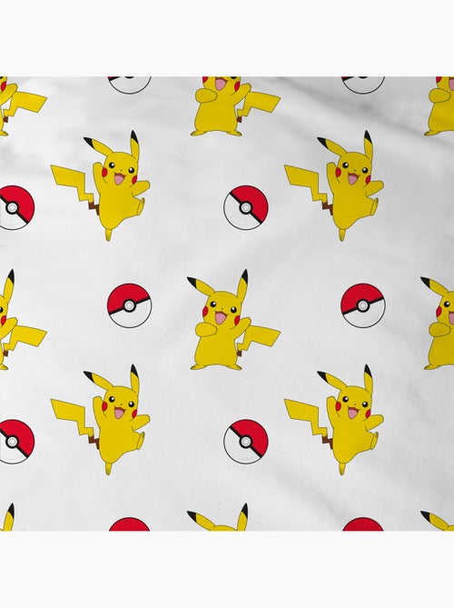 Parure de lit imprimée 100% coton, pokemon pokéball - Kiabi