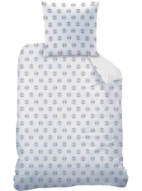 Parure de lit imprimée 100% coton, psg tour - Kiabi Parure de lit imprimée 100% coton, psg tour - Kiabi