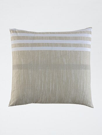 Parure de lit imprimée housse de couette + 2 taies - 2 personnes