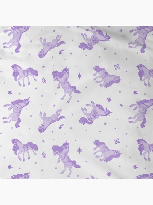 Parure de lit imprimée, l'école des licornes, unicorn academy stars - Kiabi