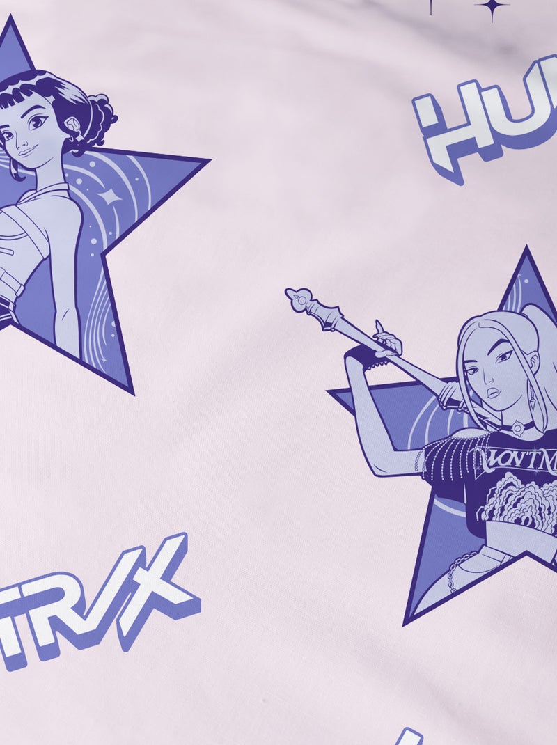 Parure de lit 'KPop Demon Hunters' 1 personne 2 pièces Violet - Kiabi