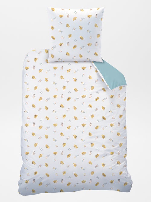 Parure de lit 'Le roi lion' - 1 personne - Kiabi