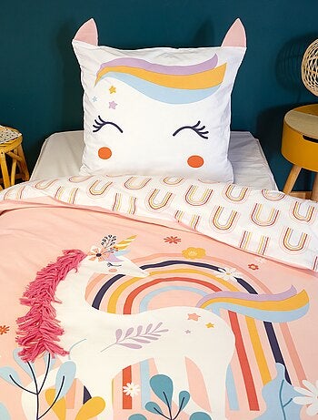 Parure de lit Licorne - 1 personne