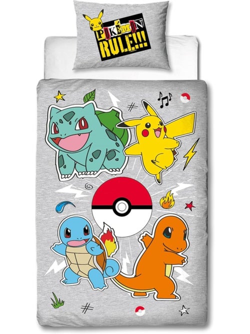 Parure de lit microfibre lyo pokemon - Kiabi Parure de lit microfibre lyo pokemon - Kiabi