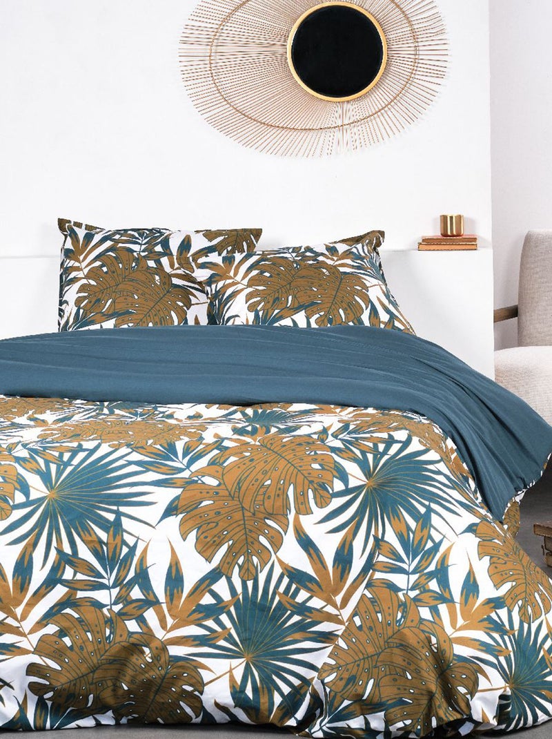 Parure de lit 'nature' - 2 personnes Blanc - Kiabi