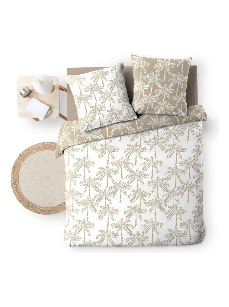 Parure de lit Oliana Beige - Kiabi