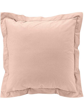 Parure de lit – percale de coton 78 fils – qualité hôtel – 2 taies 63x63 cm