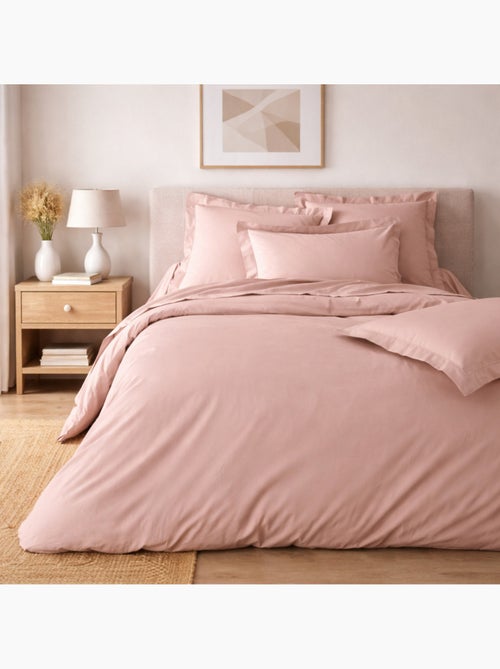 Parure de lit – percale de coton 78 fils – qualité hôtel – 2 taies 63x63 cm - Kiabi Parure de lit – percale de coton 78 fils – qualité hôtel – 2 taies 63x63 cm - Kiabi