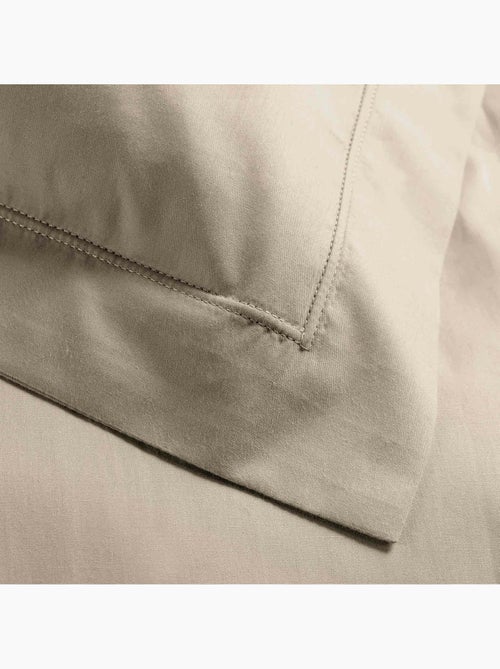 Parure de lit – percale de coton 78 fils – qualité hôtel – 2 taies 63x63 cm - Kiabi Parure de lit – percale de coton 78 fils – qualité hôtel – 2 taies 63x63 cm - Kiabi
