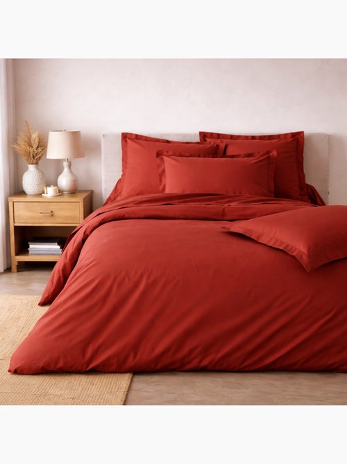 Parure de lit – percale de coton 78 fils – qualité hôtel – 2 taies 63x63 cm - Kiabi Parure de lit – percale de coton 78 fils – qualité hôtel – 2 taies 63x63 cm - Kiabi