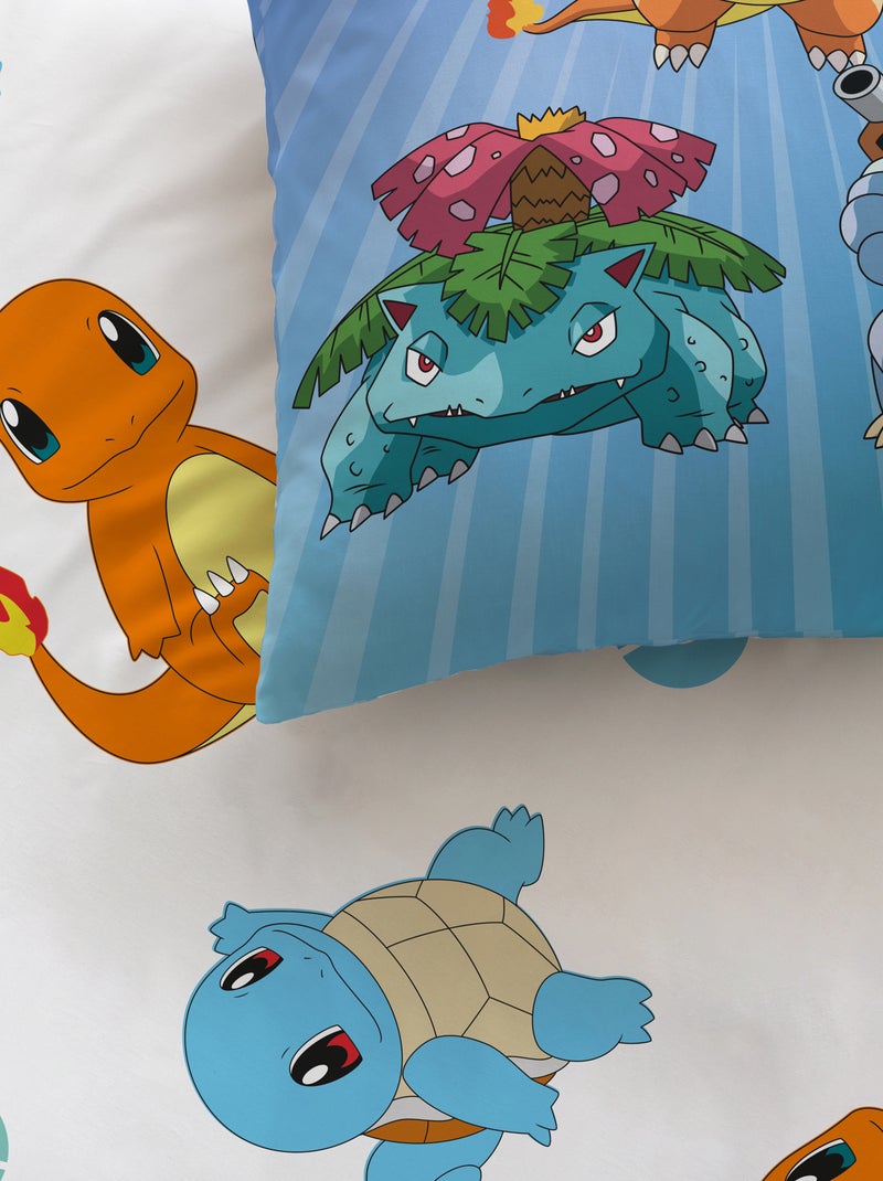 Parure de lit 'Pokémon' - 1 personne Bleu - Kiabi