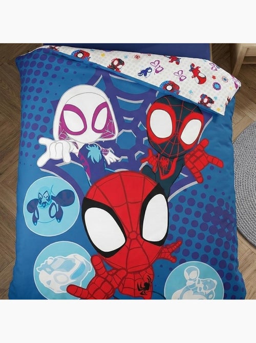 Parure de lit polycoton aymax spiderman - Kiabi Parure de lit polycoton aymax spiderman - Kiabi