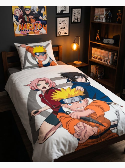 Parure de lit réversible Naruto - Kiabi Parure de lit réversible Naruto - Kiabi