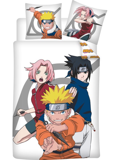Parure de lit réversible Naruto - Kiabi Parure de lit réversible Naruto - Kiabi