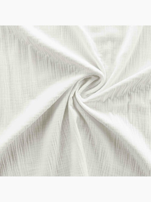 Parure de lit sienna + 2 taies 63x63 cm – double face gaze de coton & coton 57 fils - Kiabi Parure de lit sienna + 2 taies 63x63 cm – double face gaze de coton & coton 57 fils - Kiabi