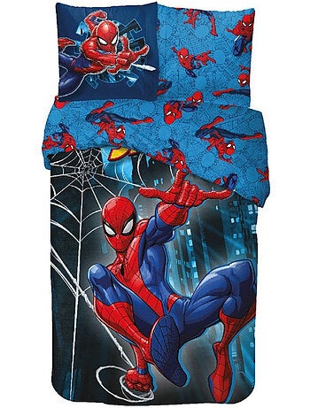 Parure de lit 'Spider-Man' coton imprimé – 140x200 + taie