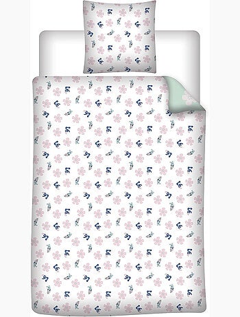 Parure de Lit Stitch et Scrump 140x200 cm + Taie 65x65 cm Polycoton